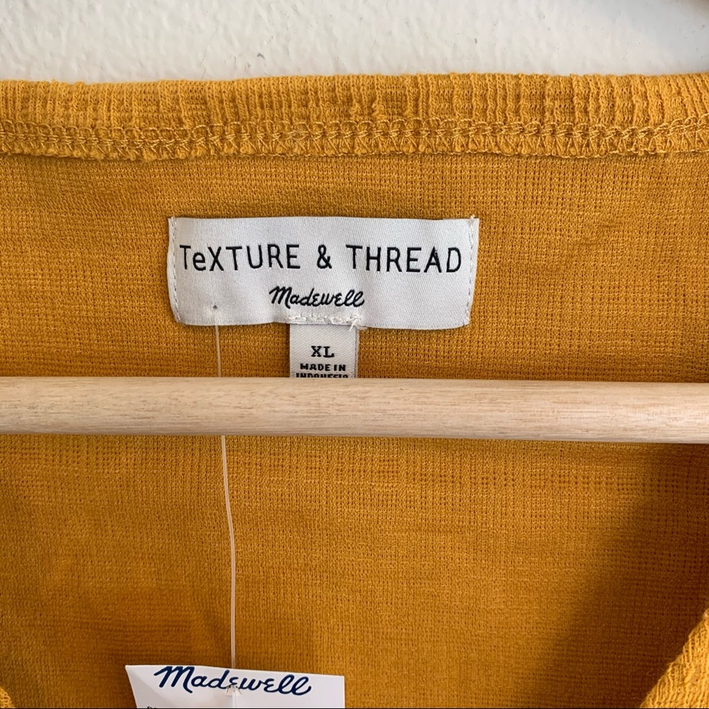 Madewell Wrap-Tie Tank Top Tungsten Glow - Picture 8 of 8